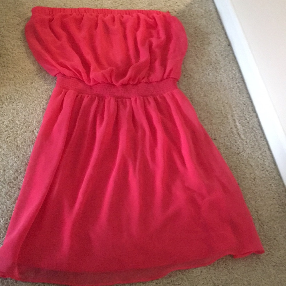 Express strapless dress